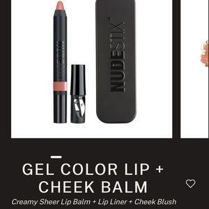 3 Brand New Nude Stick GEL COLOR LIP + CHEEK BALMS